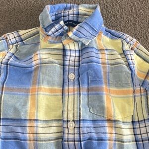 Little Boys size 3 button down Janie and Jack